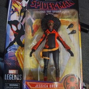 Marvel Legends Jessica Drew in Red and Black